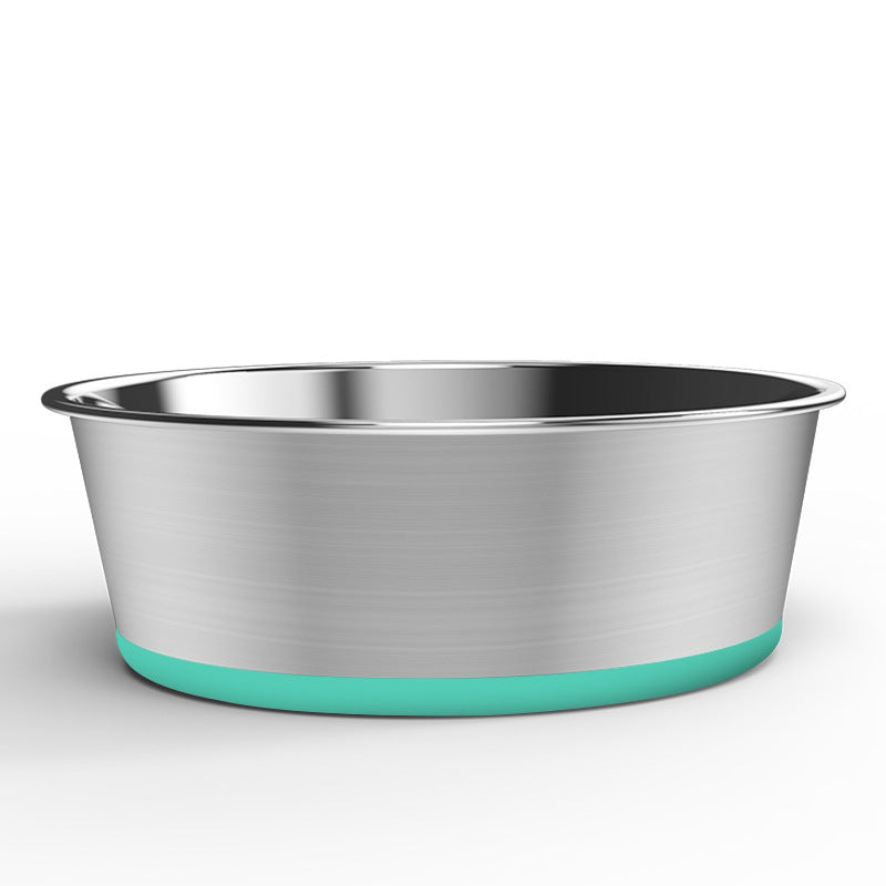 Taça Antiderrapante em Aço Inoxidável para Cães