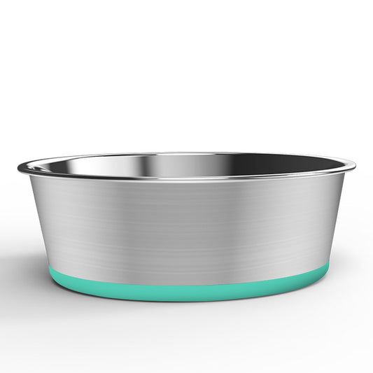 Taça Antiderrapante em Aço Inoxidável para Cães